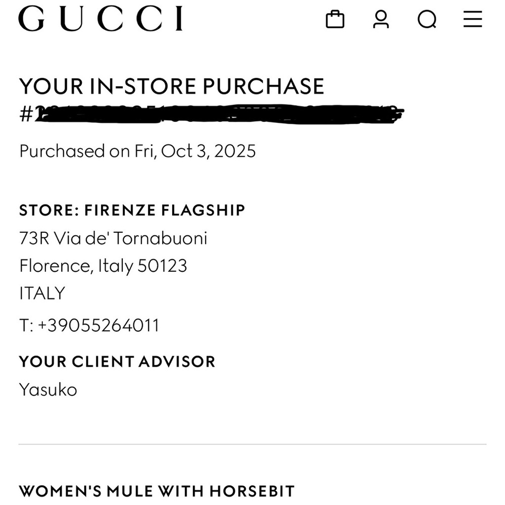NWT - Gucci Women's mule with Horsebit - Size 37.5 - Picture 5 of 6
